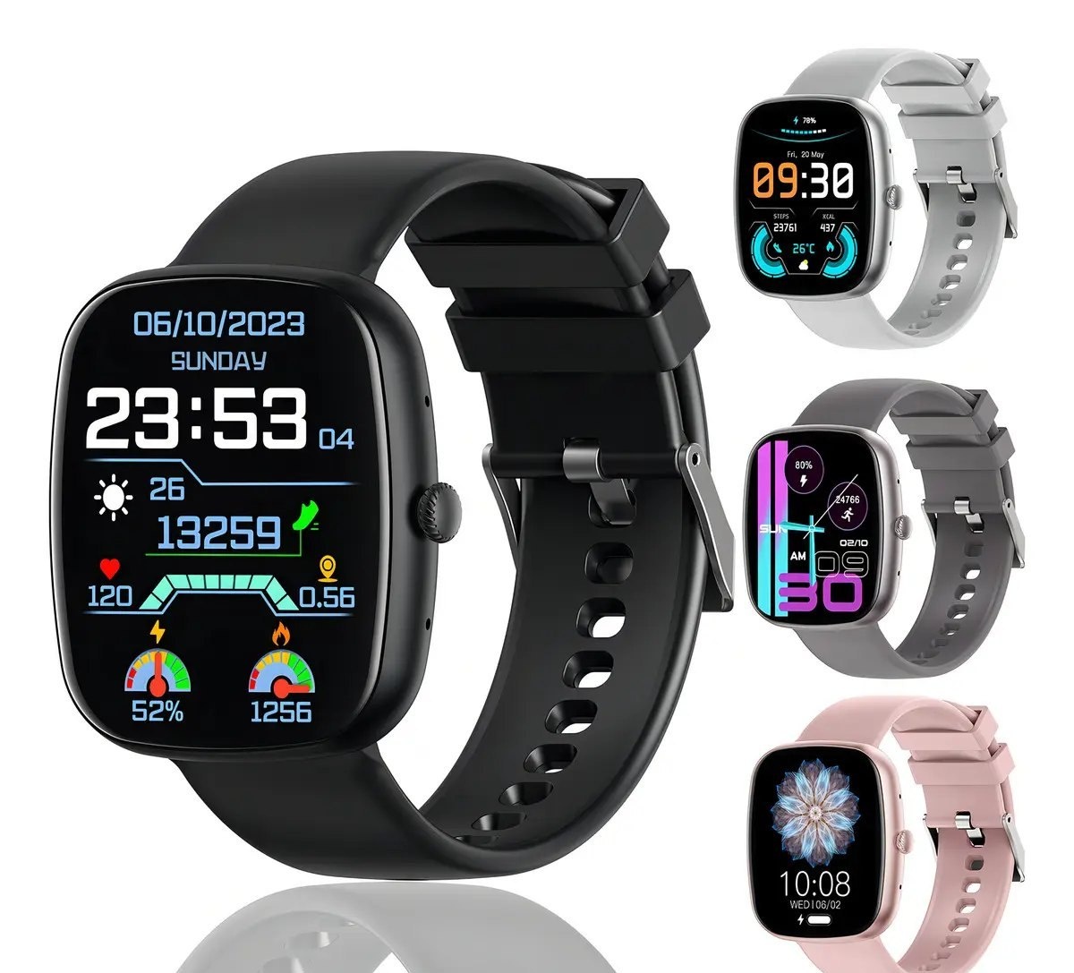 Relógio inteligente smartwatch ultra Bazik Prime S35 Ultra Max masculino e feminino cor preto para android ios 123 modos esporte ip67 47mm