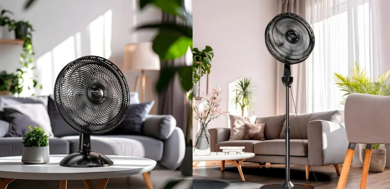 Ventilador de Coluna Britânia Maxx Force 6 Pás 160W 127V