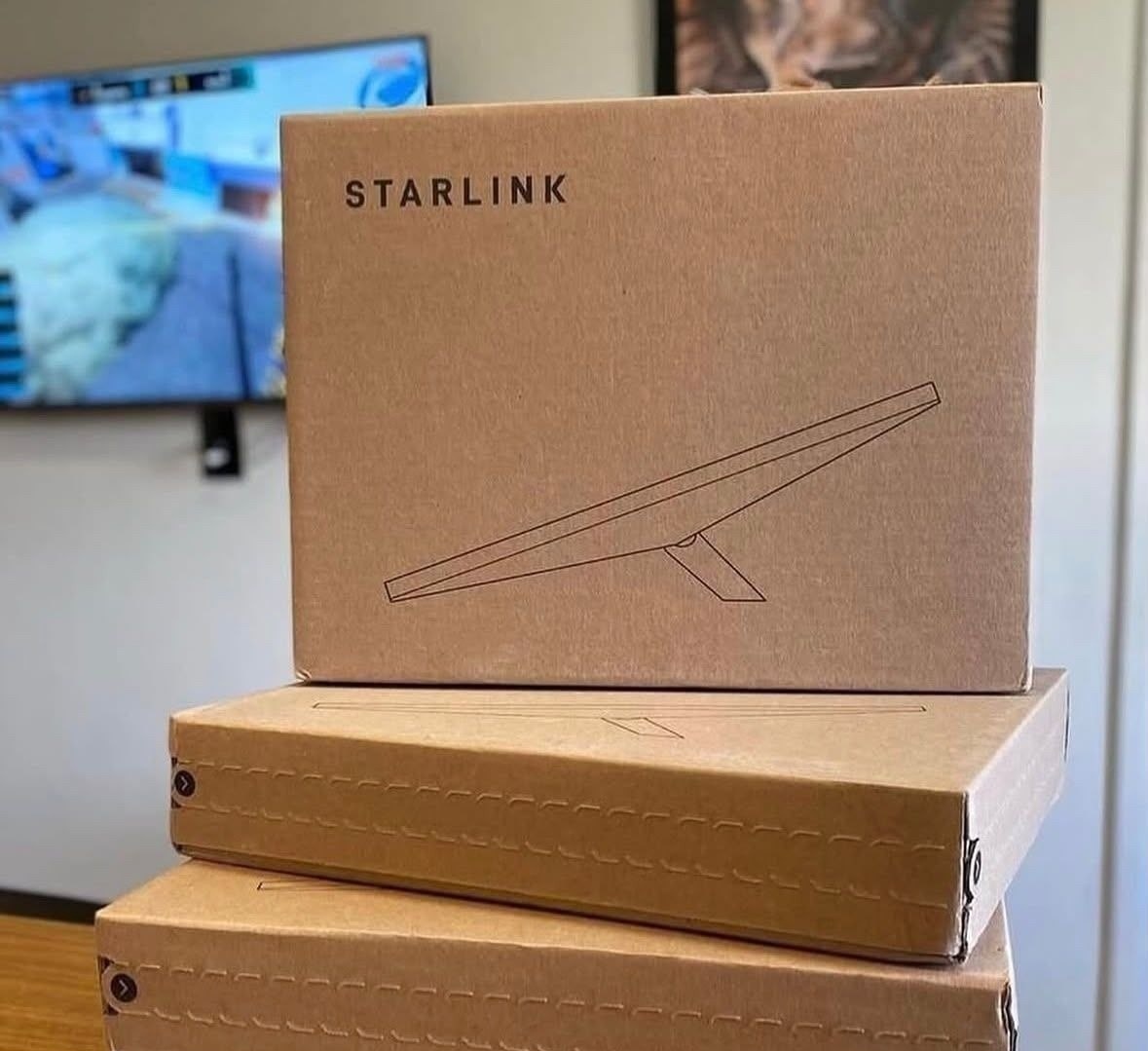 Antena de Internet Via Satélite Starlink Mini