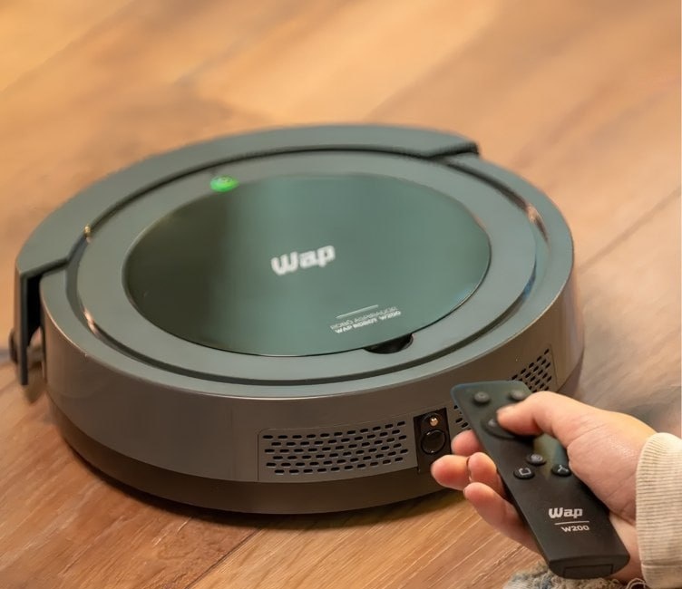 Robô Aspirador WAP W200 3 em 1 Varre Aspira Passa Pano Bivolt