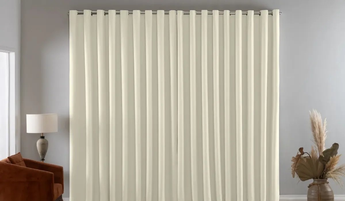 Cortina Blackout Em Tecido 6,00x2,80 Corta Luz Branco Gelo