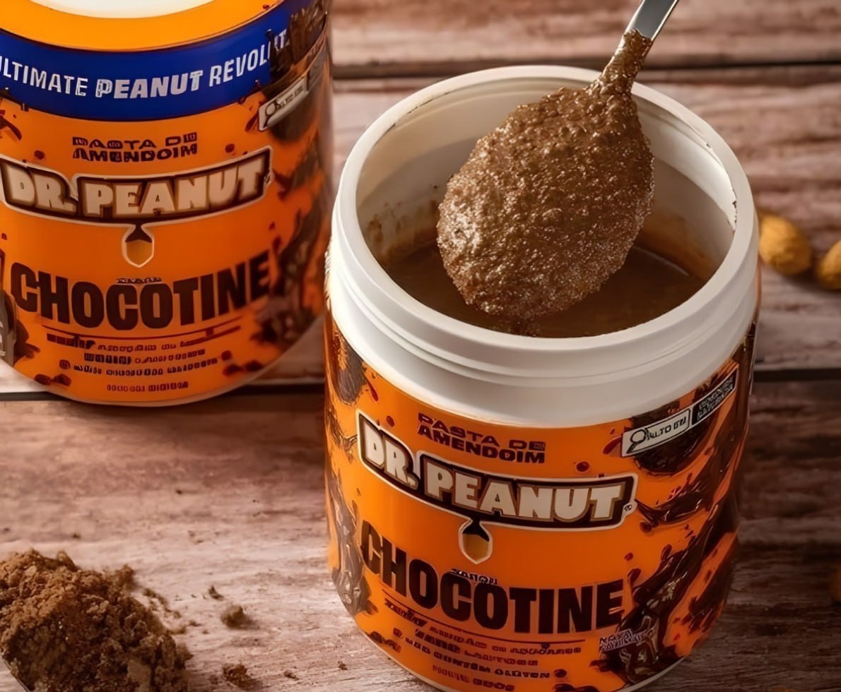 Pasta de Amendoim Dr. Peanut com Whey Protein 600g