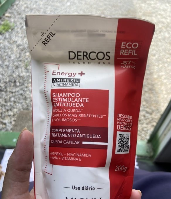 Vichy Dercos Energy Refil Estimulante Antiqueda Energy 200ml