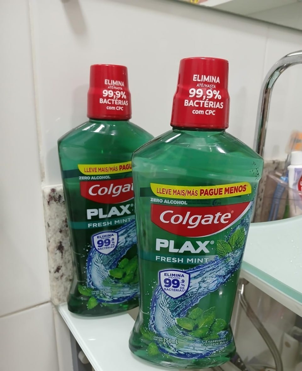 Enxaguante Bucal Colgate Plax Fresh Mint 750ml