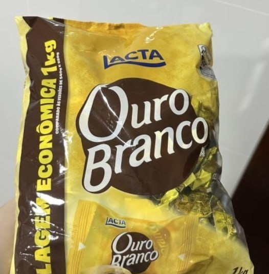 Chocolate Ouro Branco Pacote 1Kg
