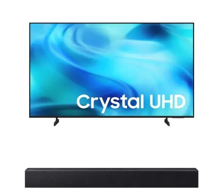 Samsung Smart TV 58 Crystal UHD 4K 2026  Soundbar Samsung Hw-B400f