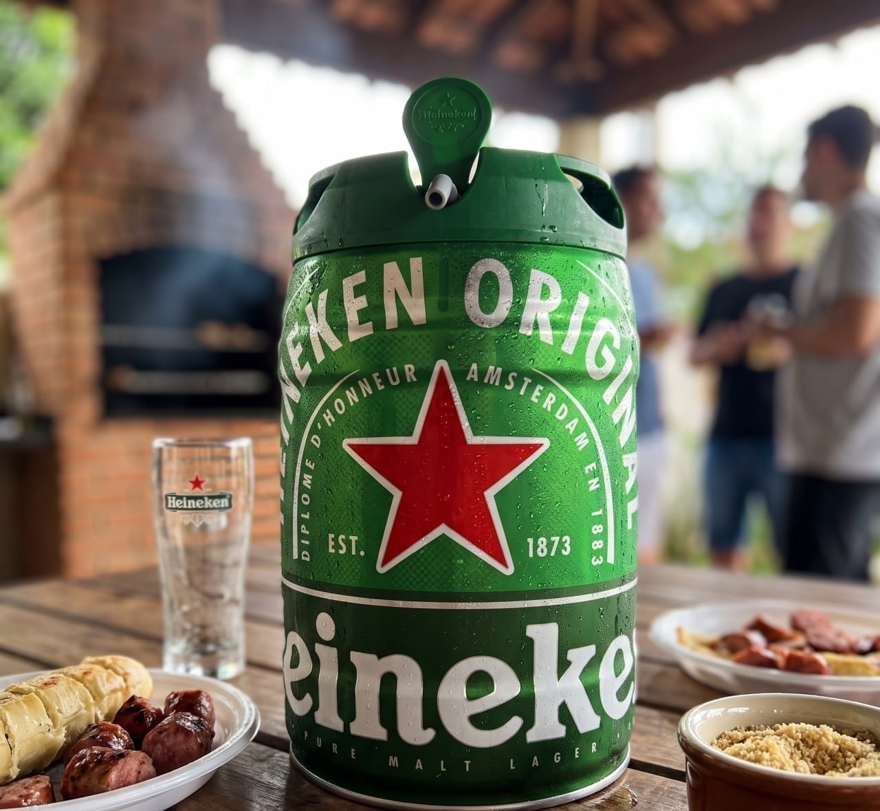 Barril de Cerveja Heineken 5L