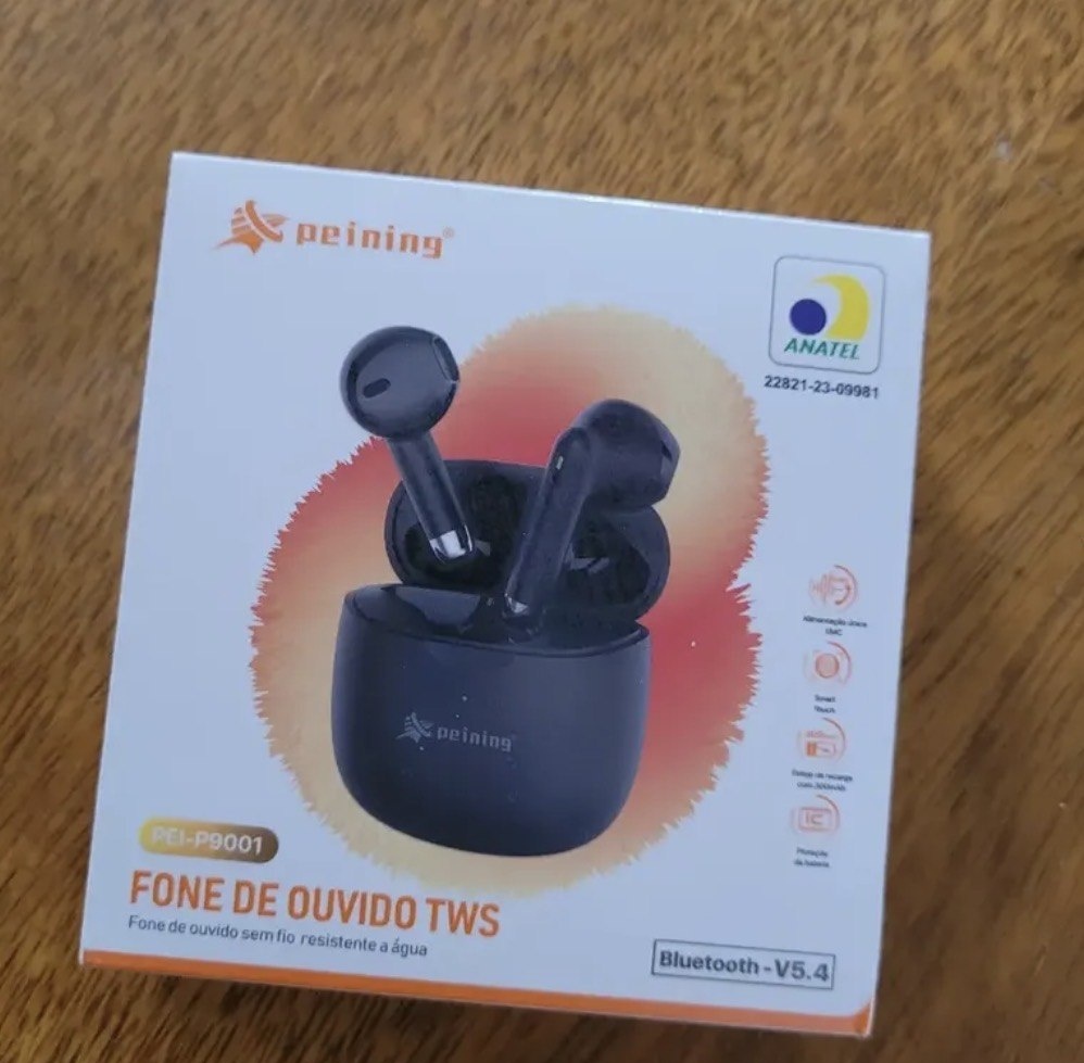 Fone de Ouvido Bluetooth 6.0 TWS 28h Bateria Som Imersivo Conexão