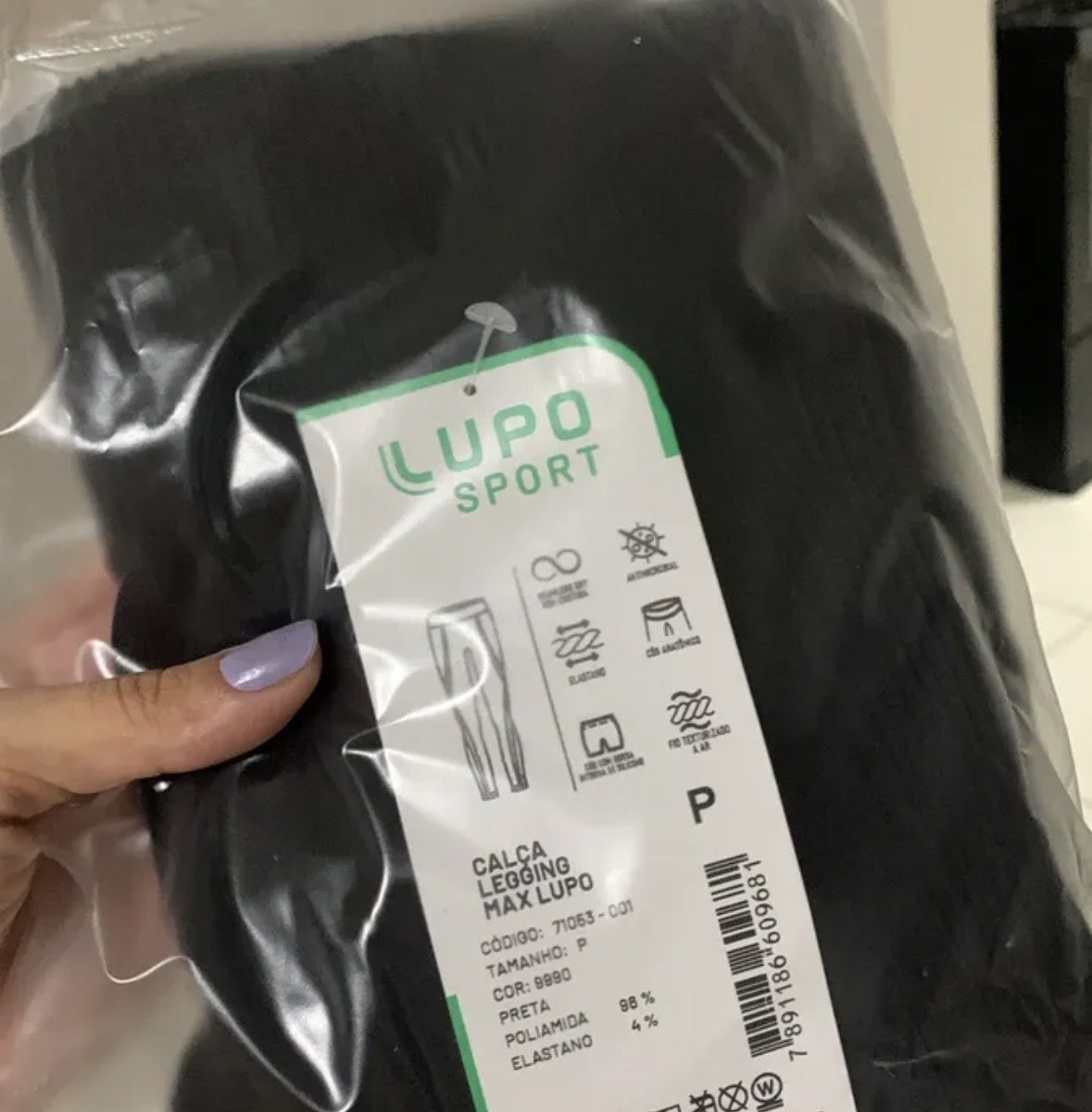 Calça Legging Lupo Max Feminina Academia Cintura Alta