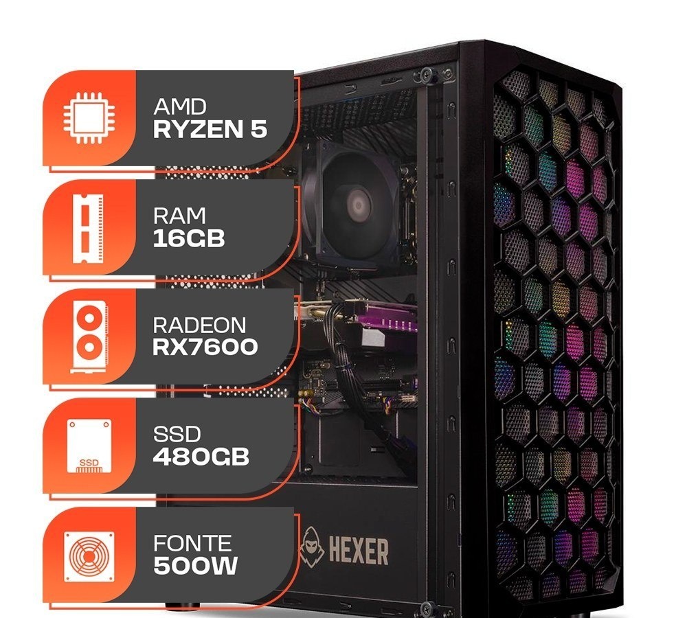 Pc Gamer Spectrum, AMD Ryzen 5 5500
