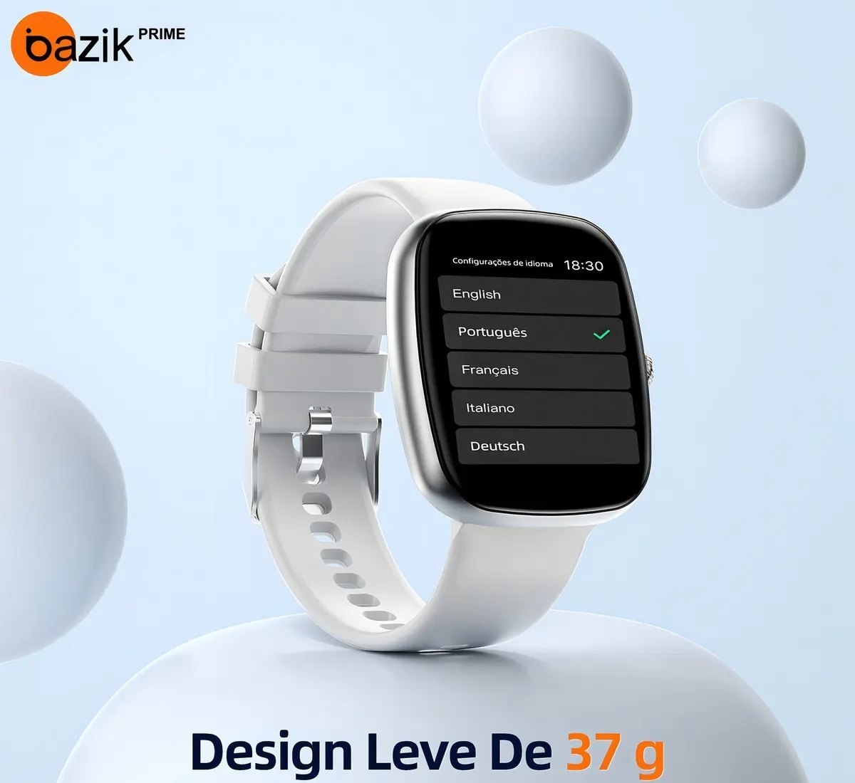 Relógio inteligente smartwatch ultra Bazik Prime S35 Ultra Max
