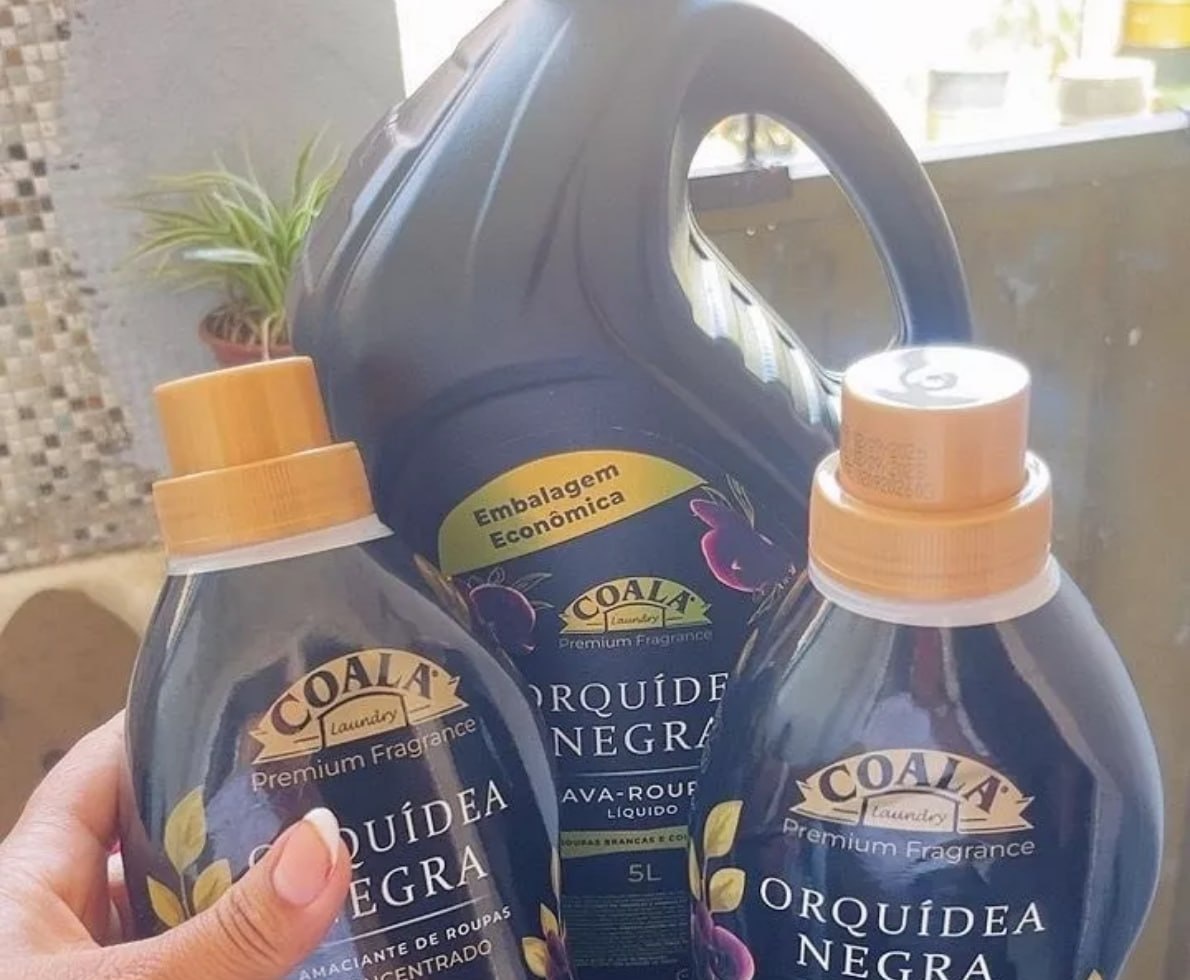 Kit Coala Laundry Orquídea Negra Lava Roupas 5L