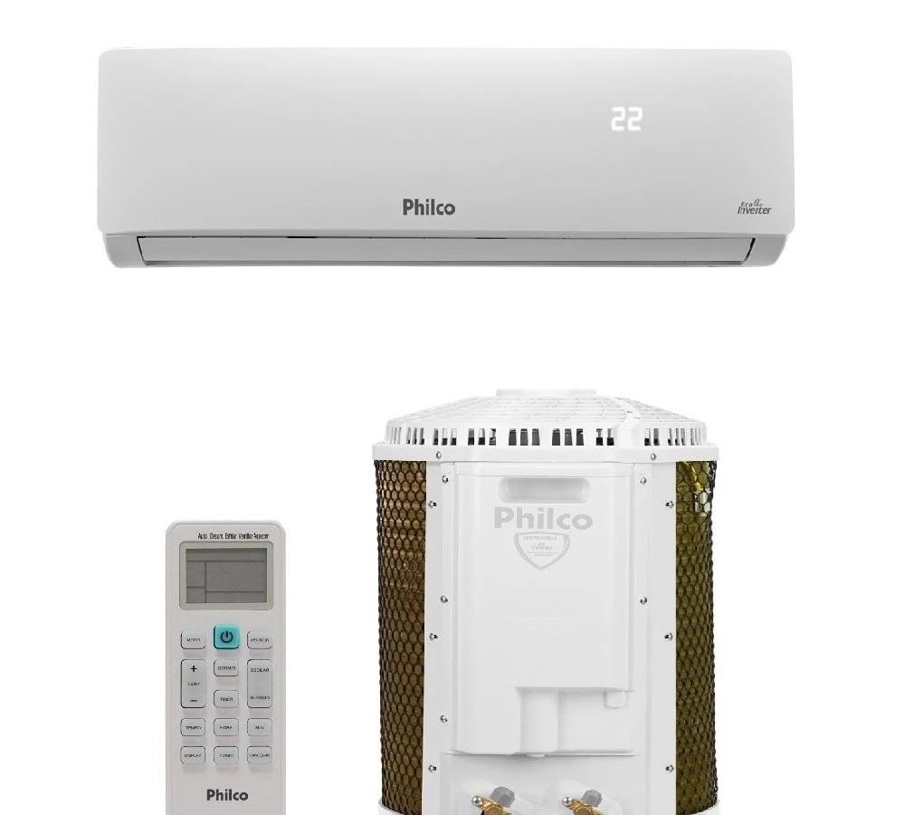 Ar Condicionado Split Philco Hi Wall Inverter 12.000 BTUh Frio