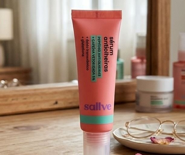 Sérum Sallve Tratamento Facial Antiolheiras Dia e Noite 15g