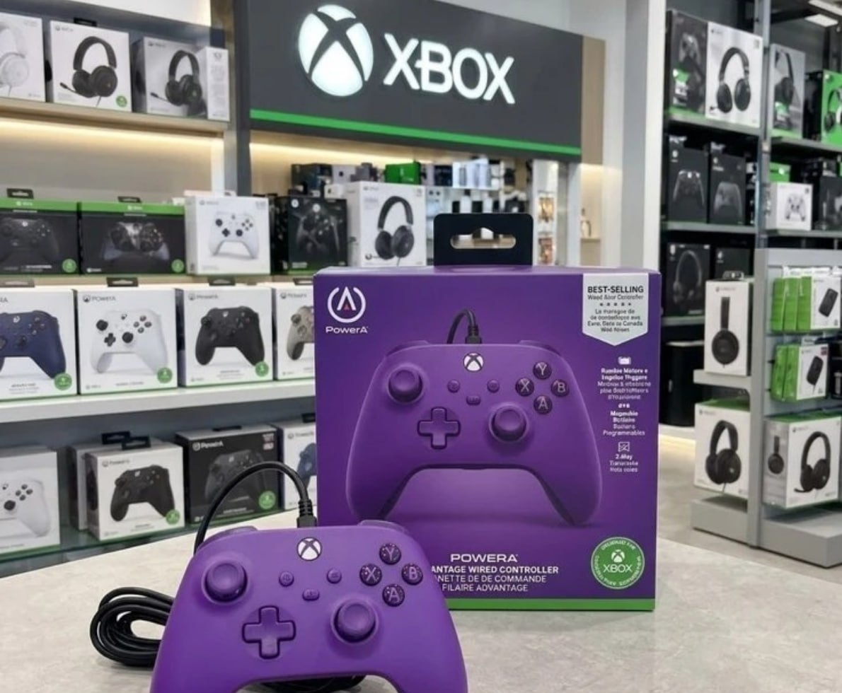 Controle Xbox Series S X Pc Power A Com Fio Usb C