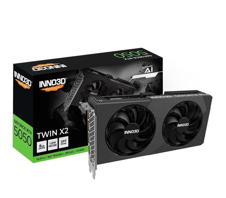 Placa de Vídeo Inno3d GeForce RTX 5050 Twin X2