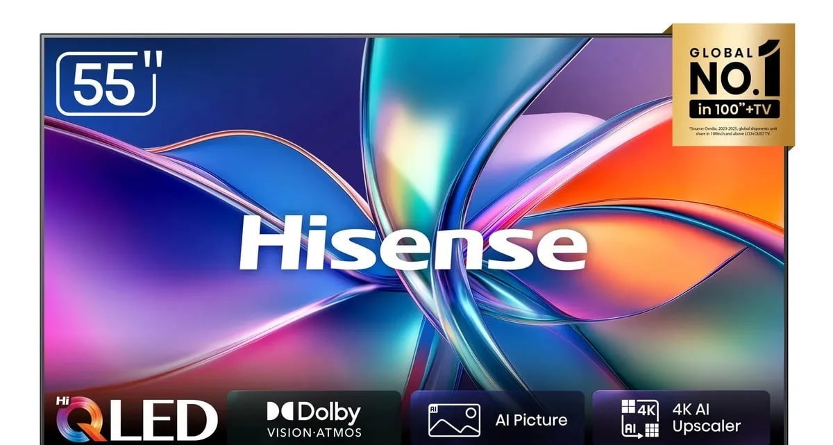 Smart TV Hisense HI-QLED 4K 55