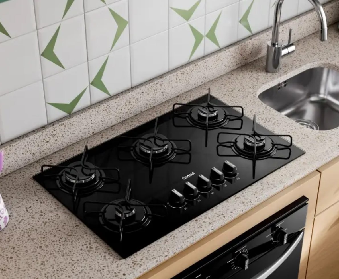 Cooktop Consul a Gás 5 Bocas
