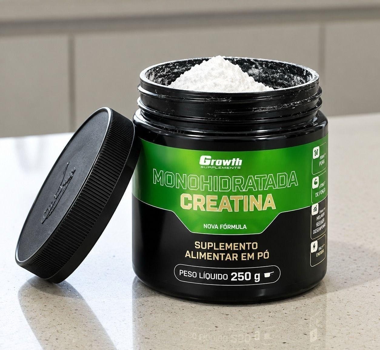 Creatina Monohidratada Growth Supplements 250g