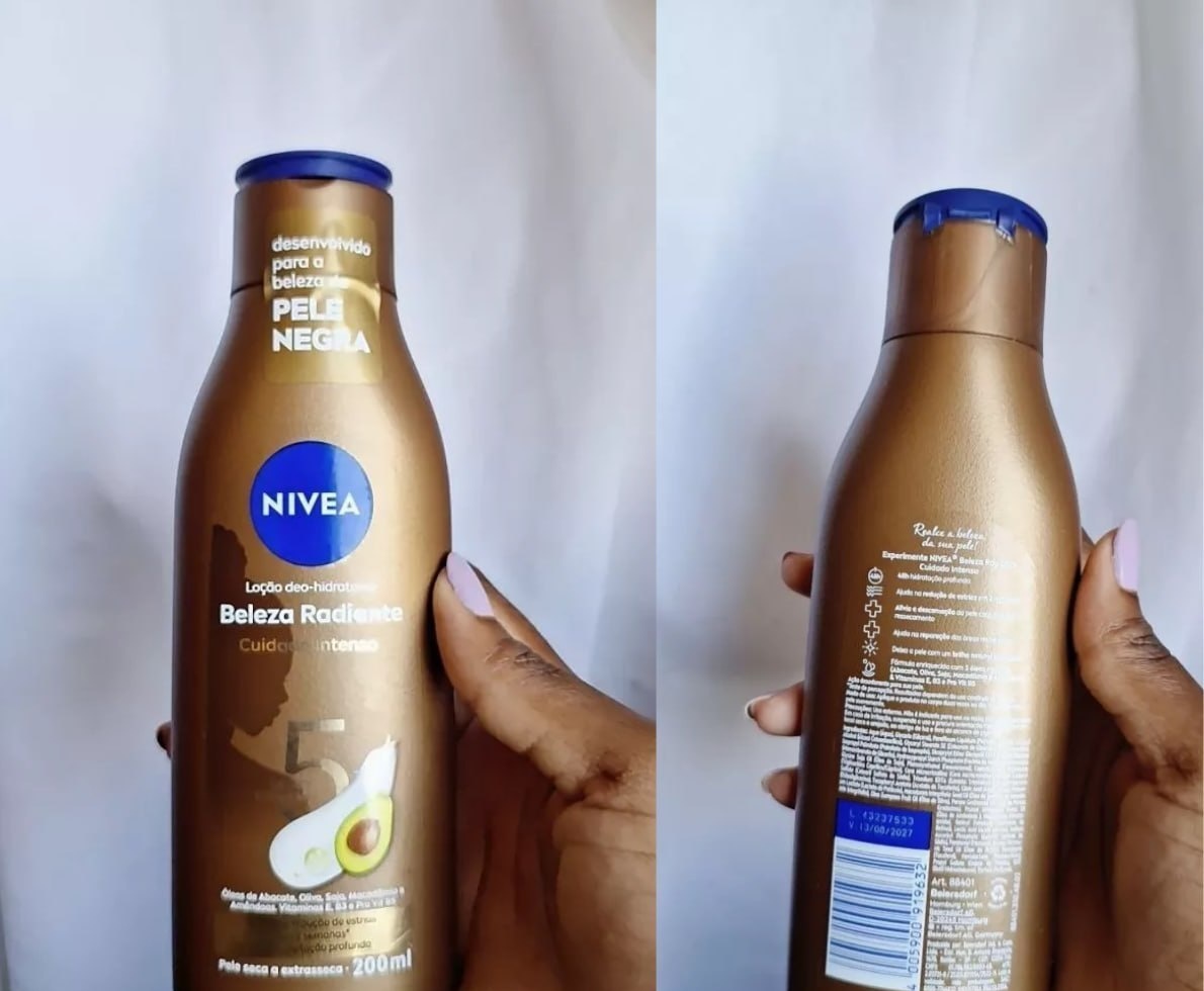 Nivea Hidratante Desodorante Beleza Radiante Cuidado Intenso 200ml