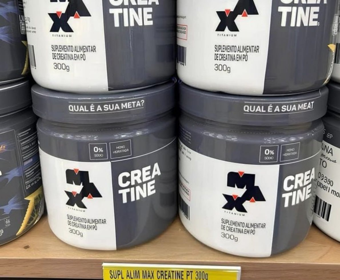 Creatina Max Titanium 300g