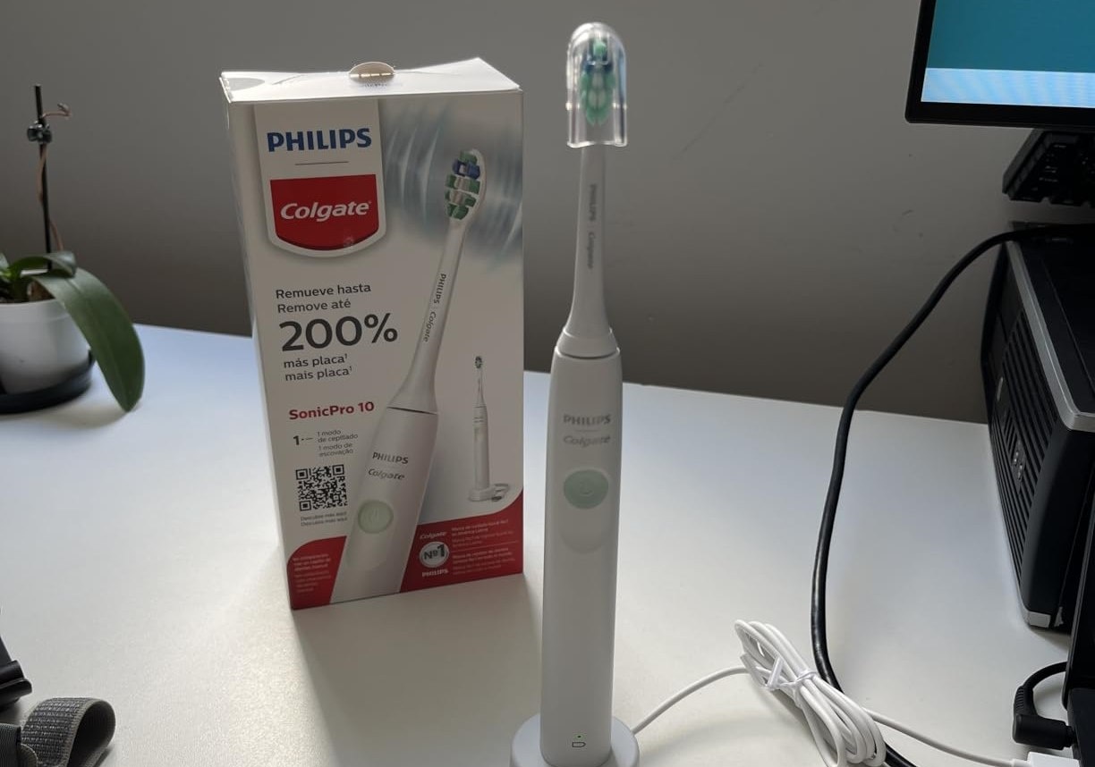 Escova De Dente Elétrica Colgate Philips Sonicpro 10
