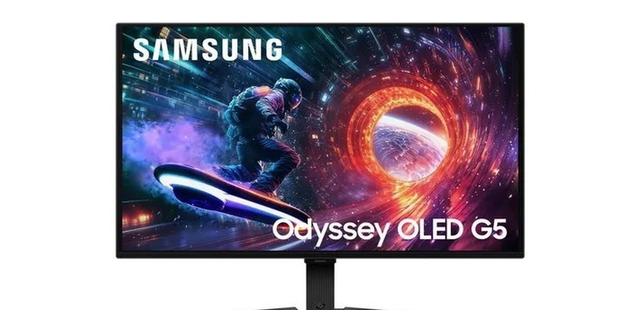 Monitor Samsung Odyssey OLED G5 27, QHD, 180Hz, 0.03ms, G-sync, FreeSync, DP, HDMI