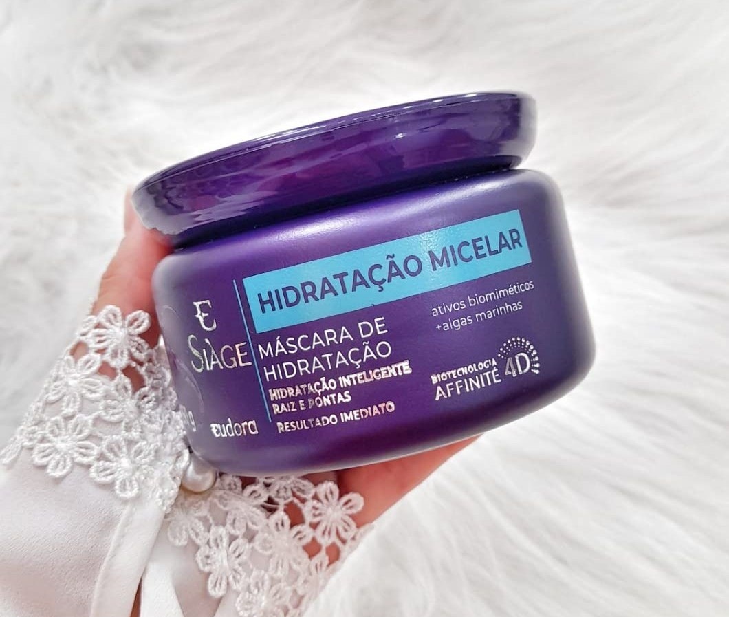 Eudora Siàge Máscara Capilar Hidratação Micelar 250g