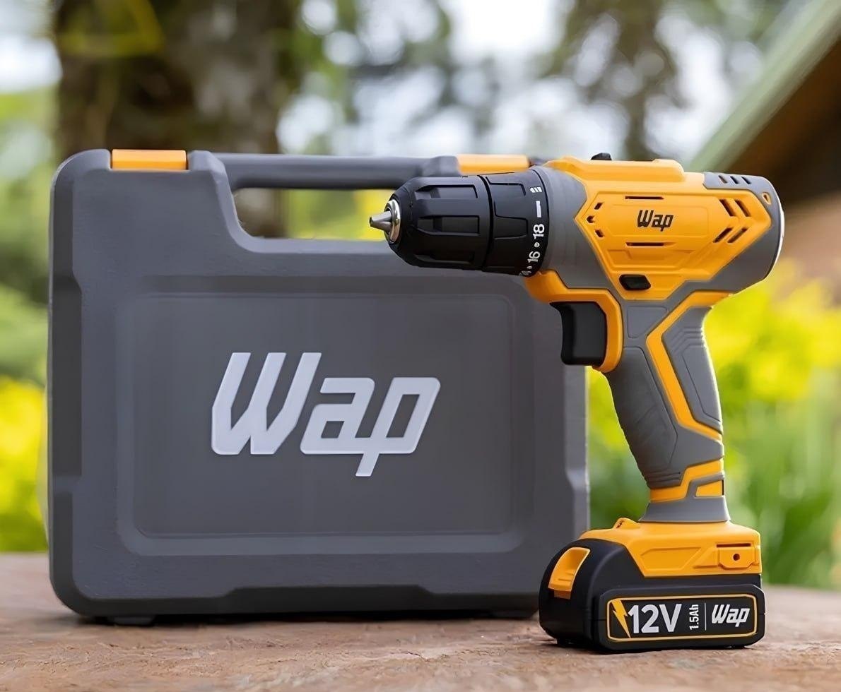 Parafusadeira e Furadeira WF12K3.2 Bateria 12V WAP