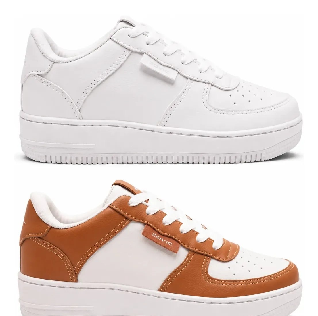 Kit 2 Pares Tenis Feminino Casual Kalum Old School