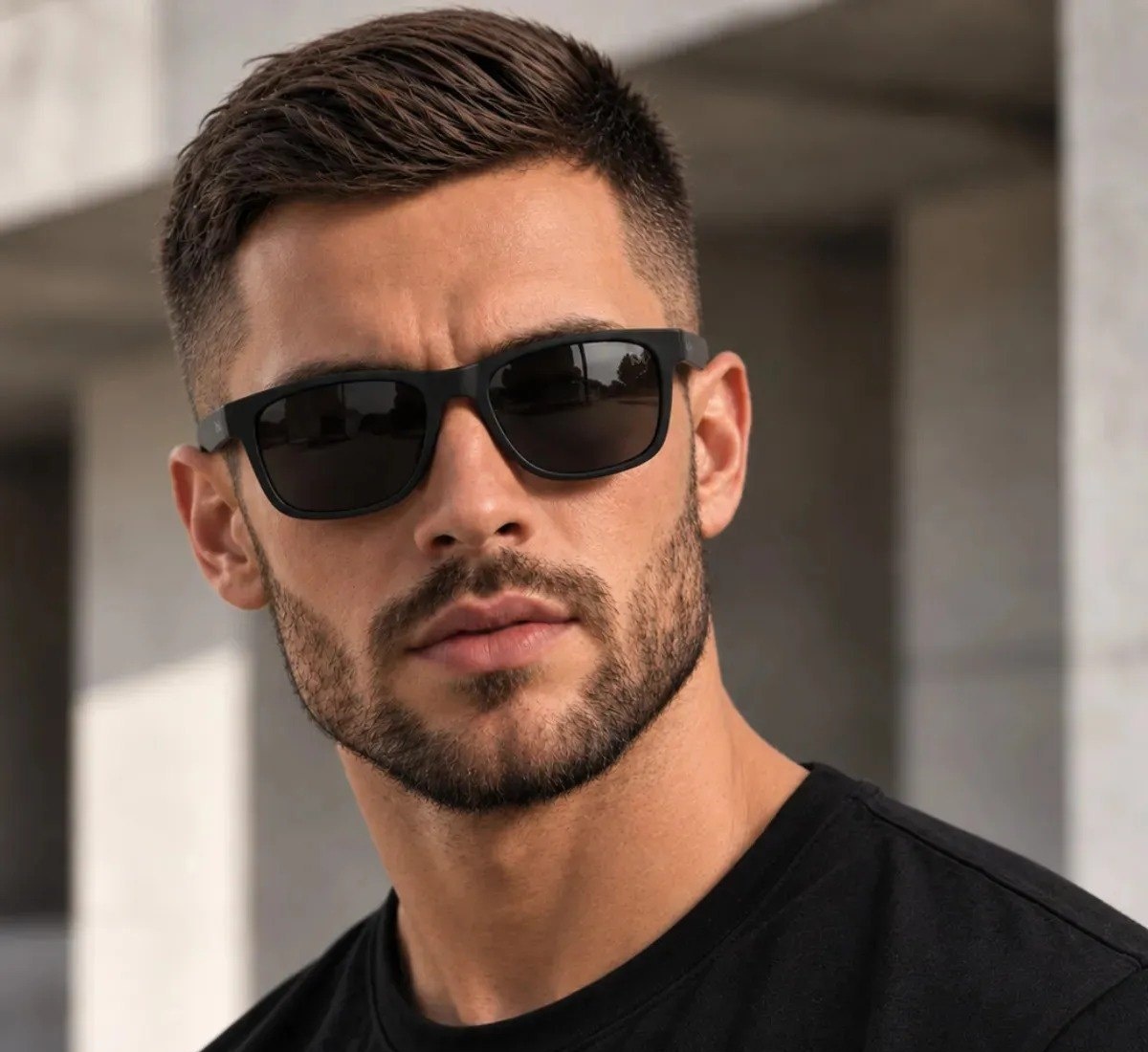 Óculos De Sol Masculino Quadrado