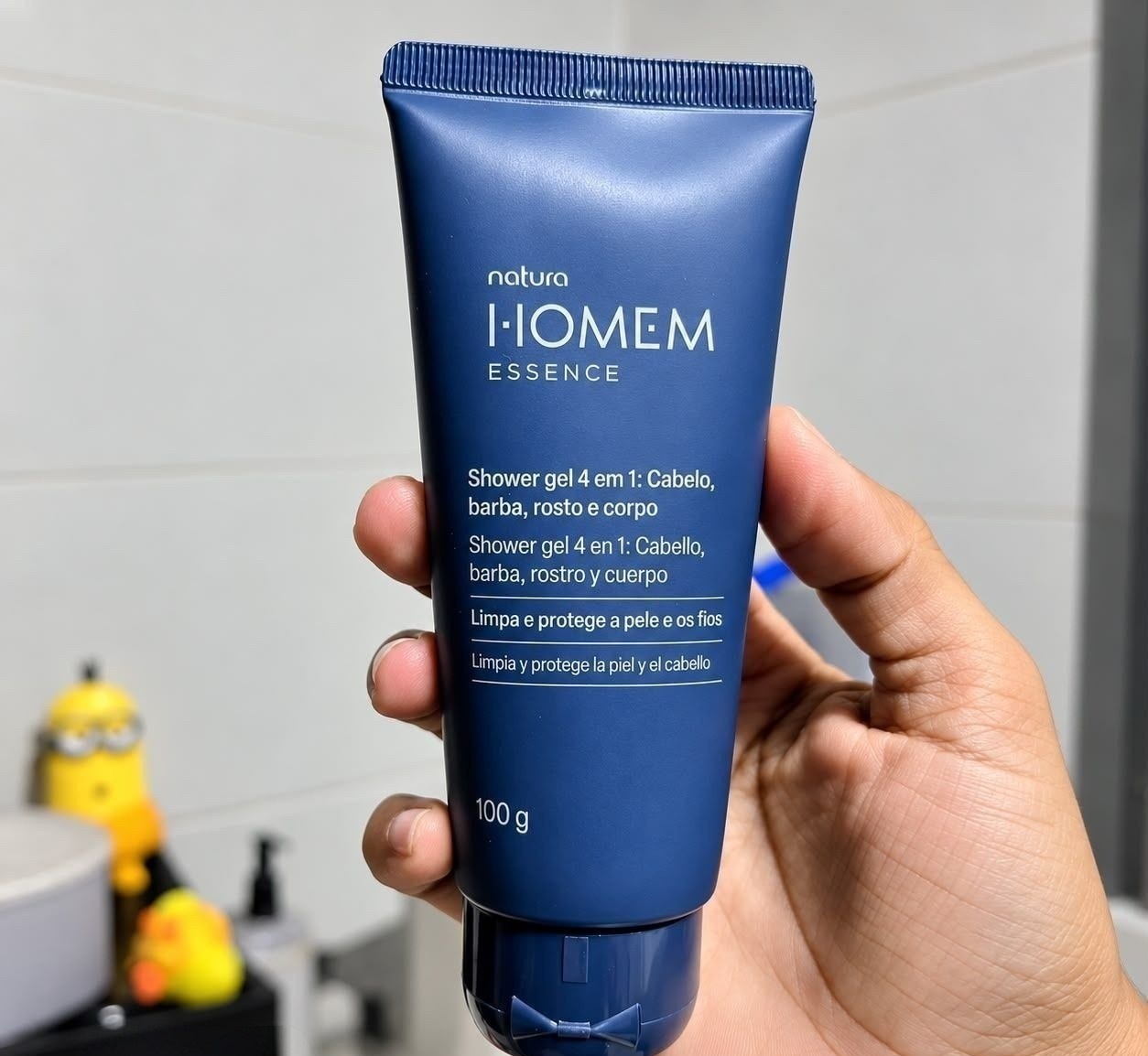 Shower Gel 4 Em 1 Natura Homem Essence 100g