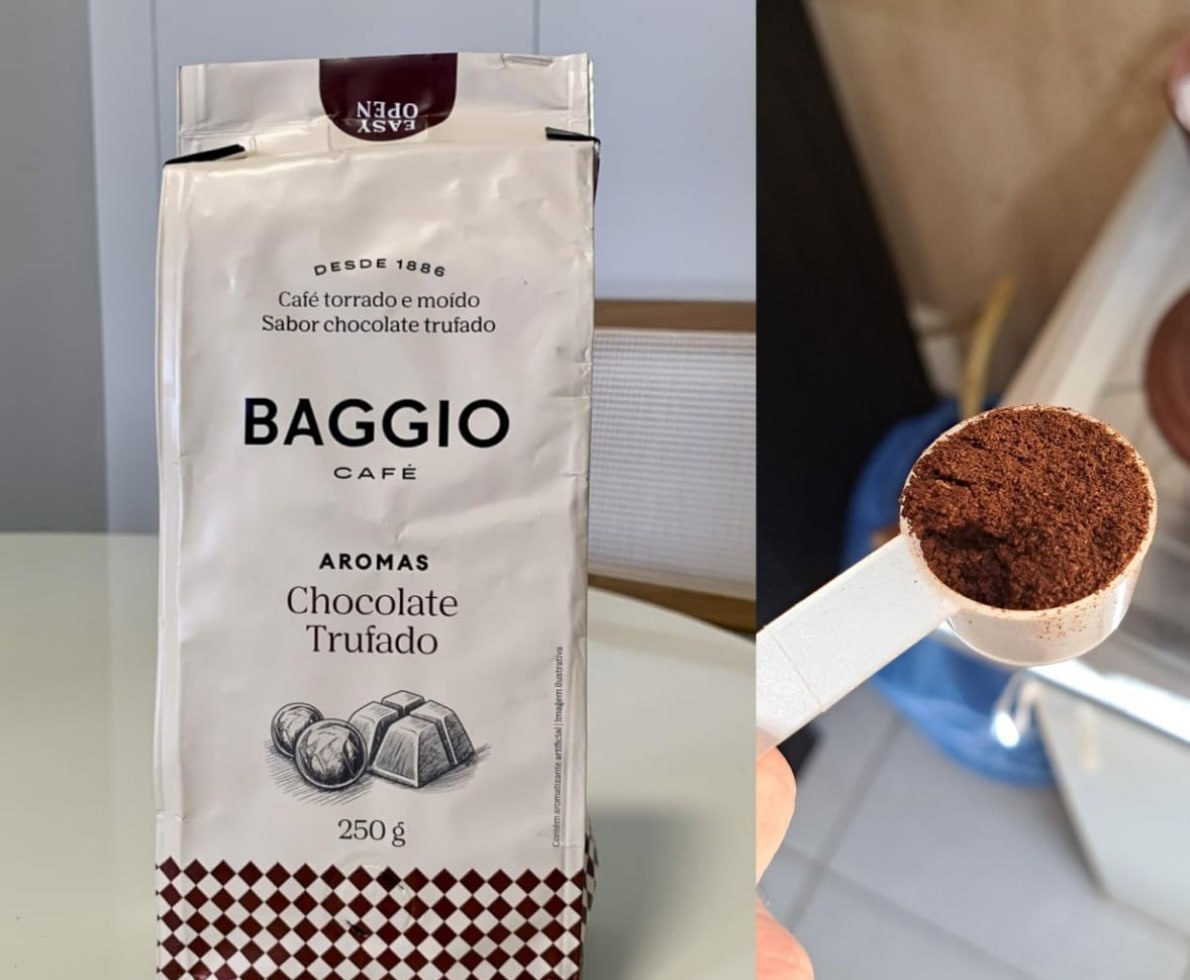 Baggio Café Torrado e Moído Aromas 250g