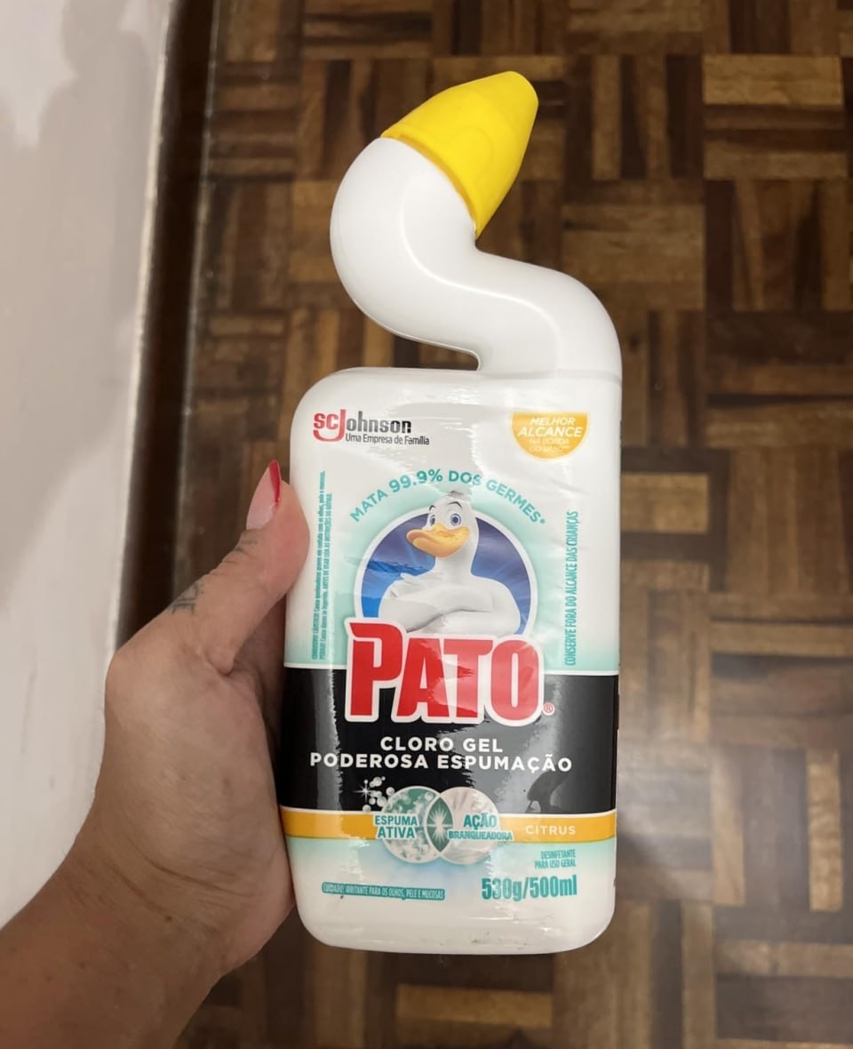 Pato Limpador Sanitário Gel Marine 500ml