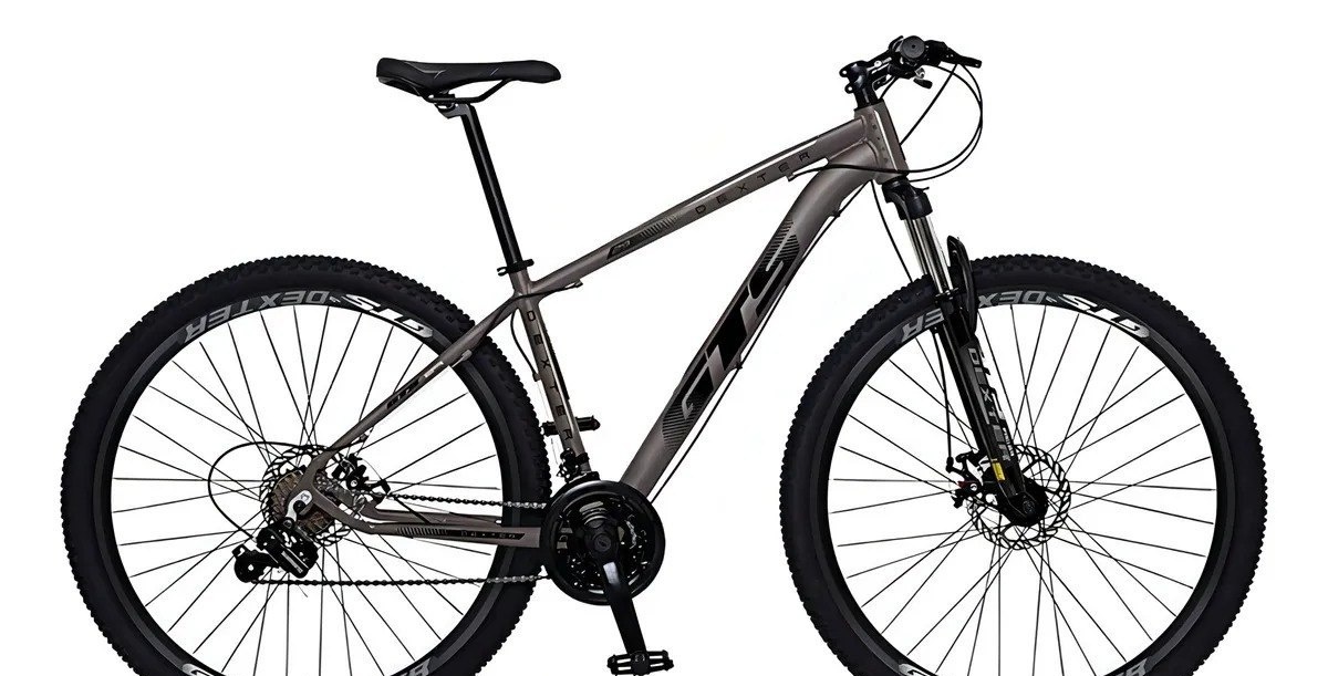 Bicicleta Aro 29 Gts Dexter 24 Marchas Freio A Disco Cor Grafite