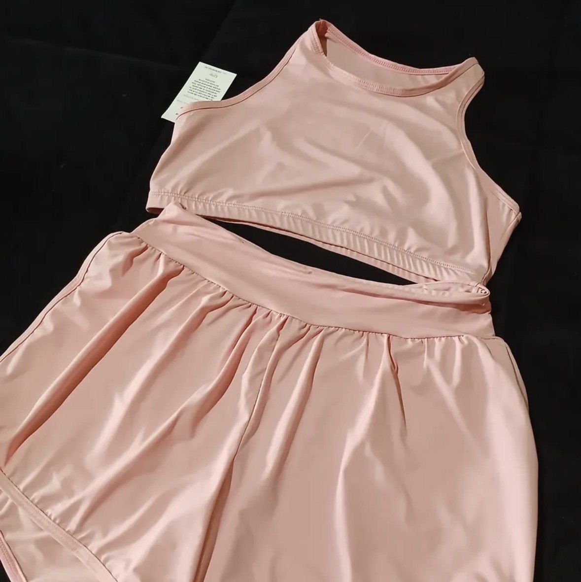 Conjunto Fitness Top Short Roupa Academia Feminino Treino