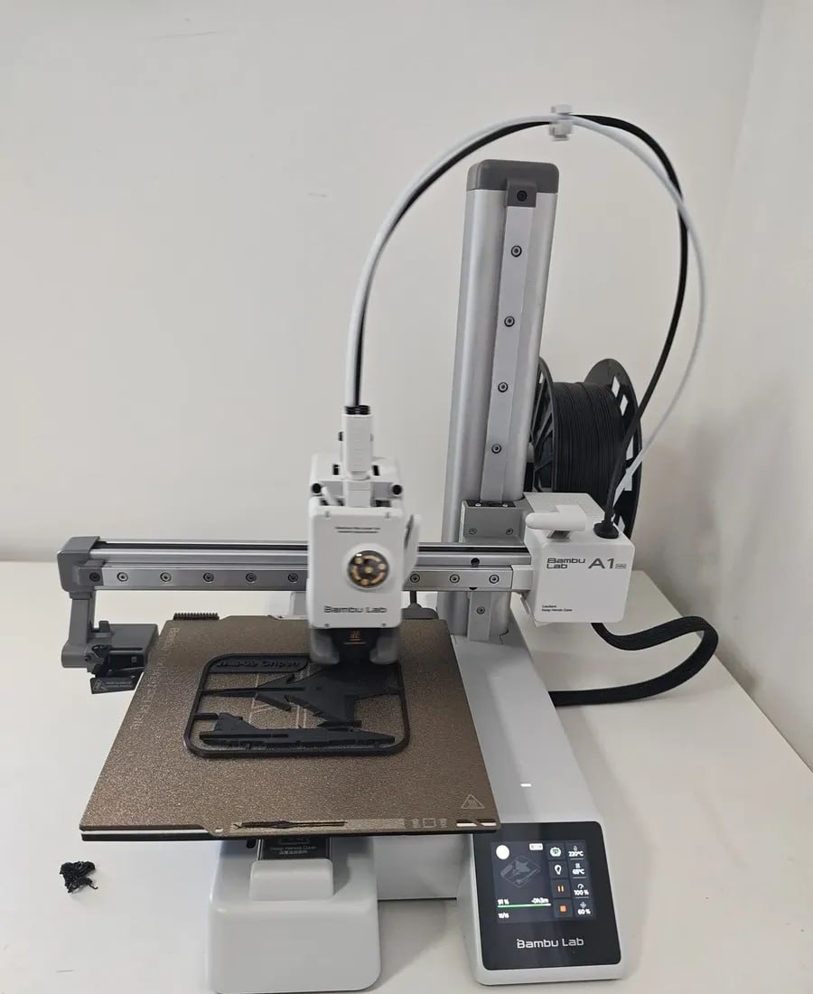 Impressora 3d Bambu Lab A1 Mini Base Sem Ams 12722 Cinza