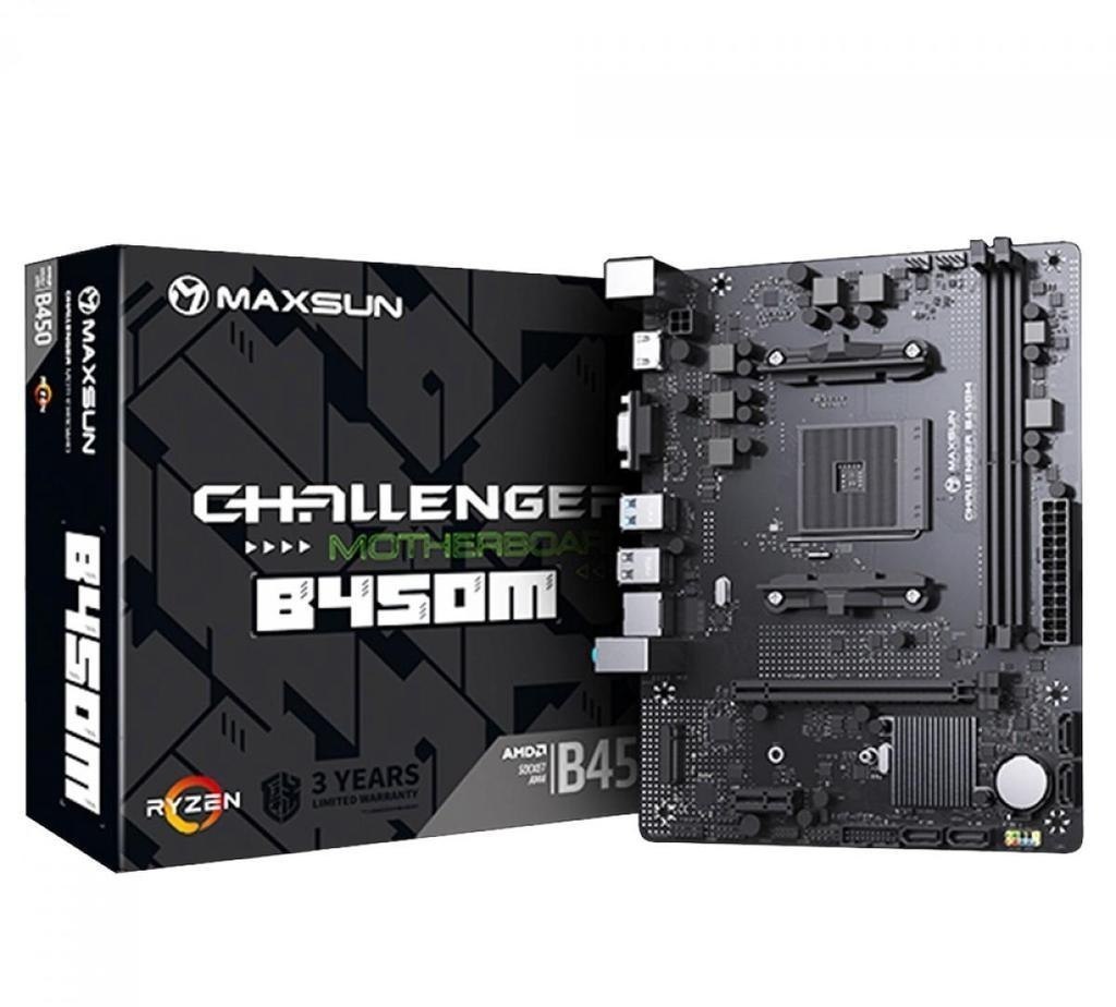 Placa Mãe MAXSUN B450M MS-Challenger