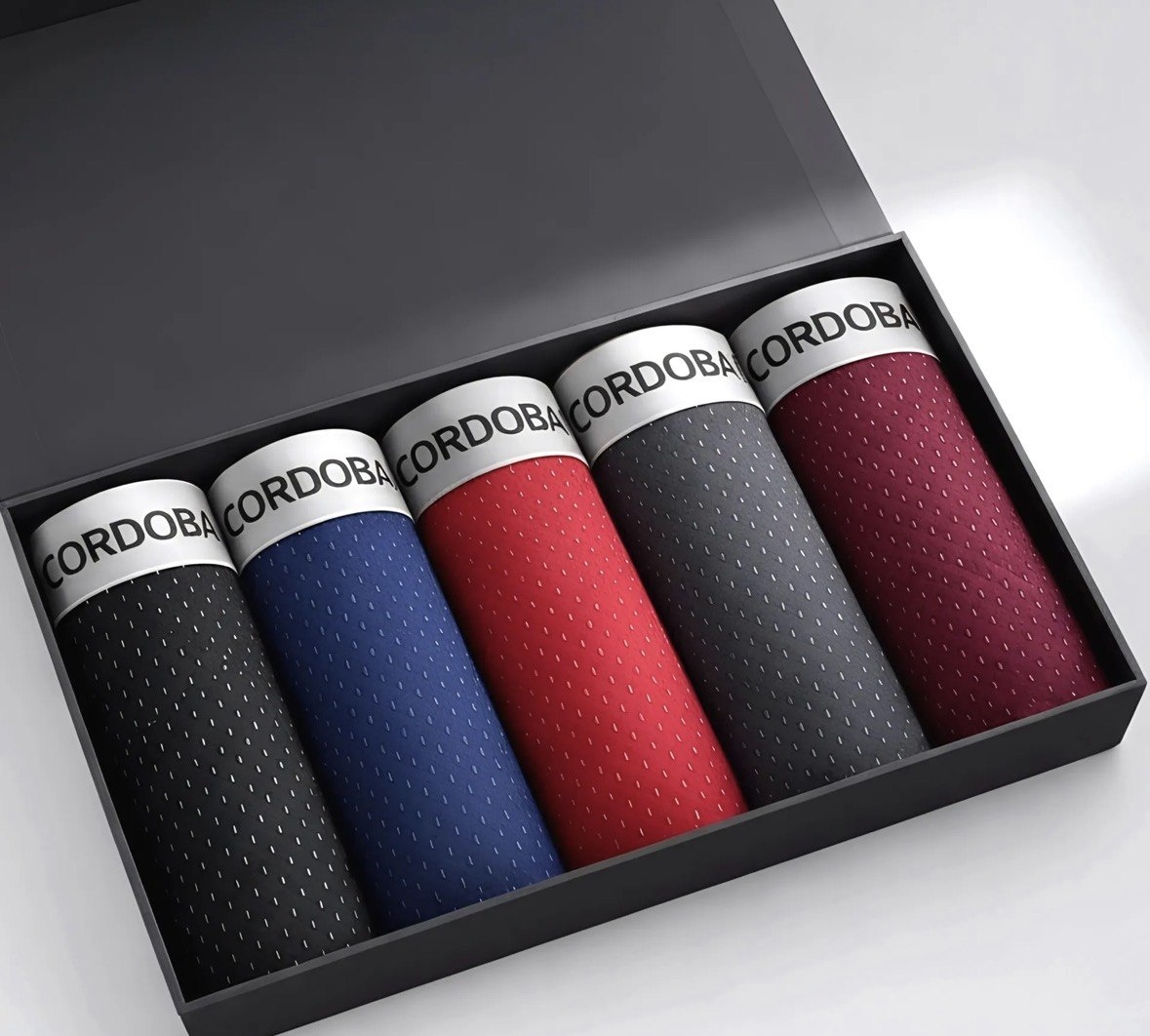 Kit 5 Cuecas Masculinas Dry Fit Lisas Variadas Microfibra