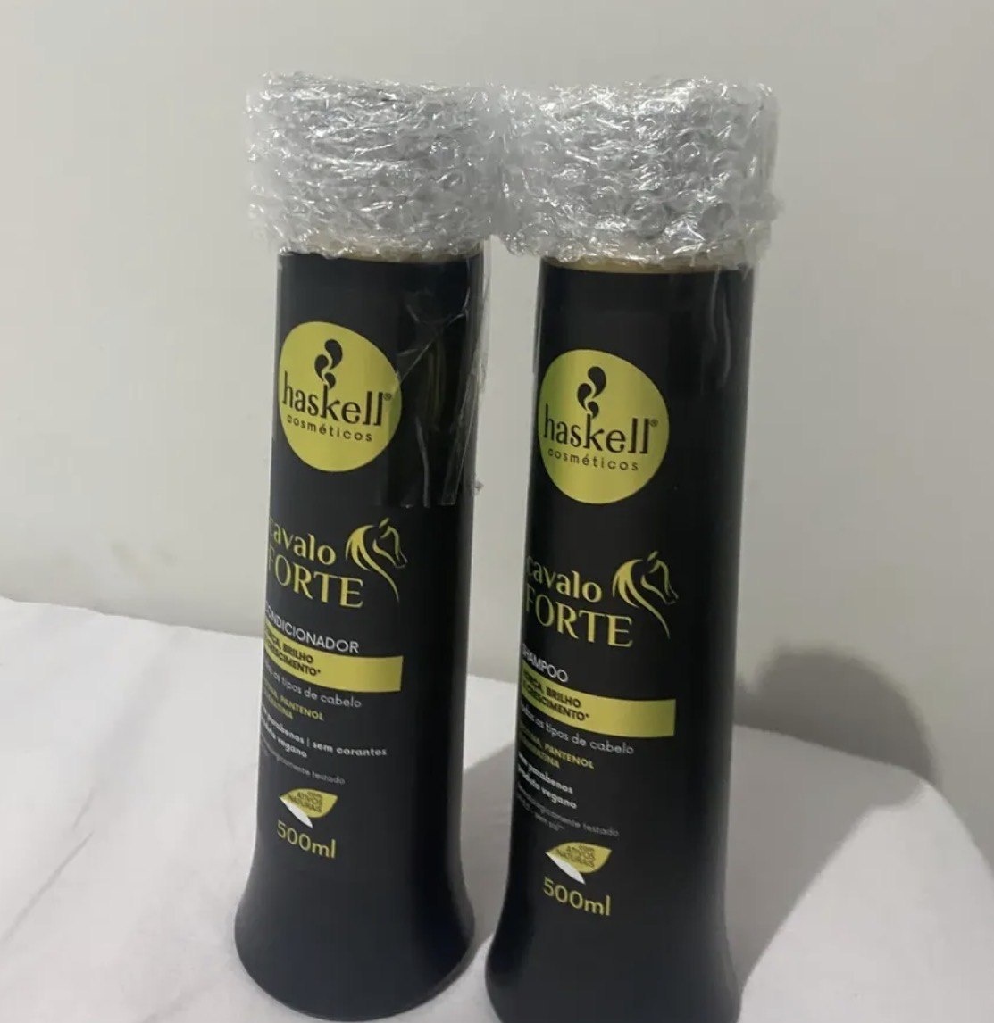 Kit Haskell Cavalo Forte Shampoo 300ml  Condicionador 300ml