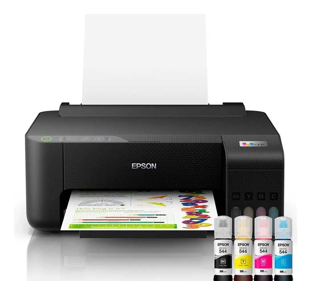 Impressora Epson Ecotank L1250 Jato De Tinta Colorida Wi-Fi