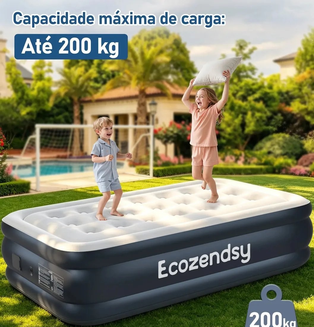 Ecozendsy Colchão Inflável Solteiro
