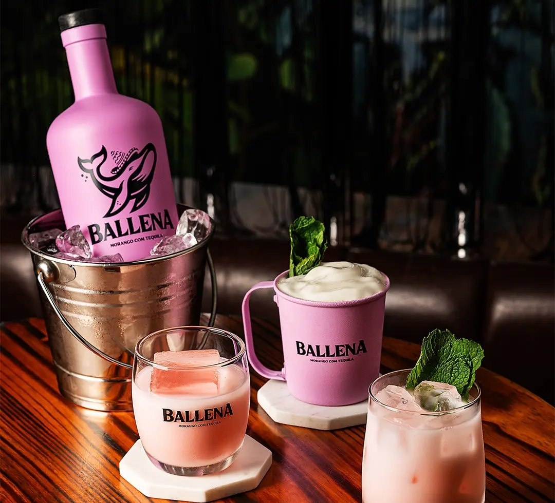 Licor Ballena 750ml  Bebida Cremosa à Base de Leite