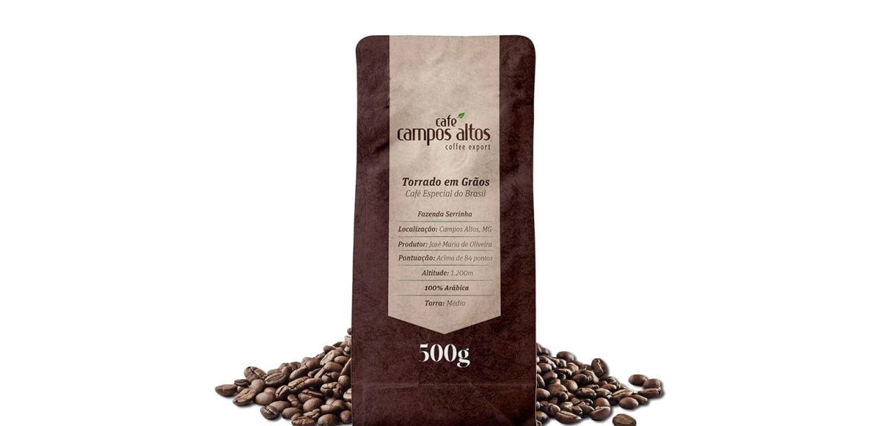Café Campos Altos Especial em Grão 500g