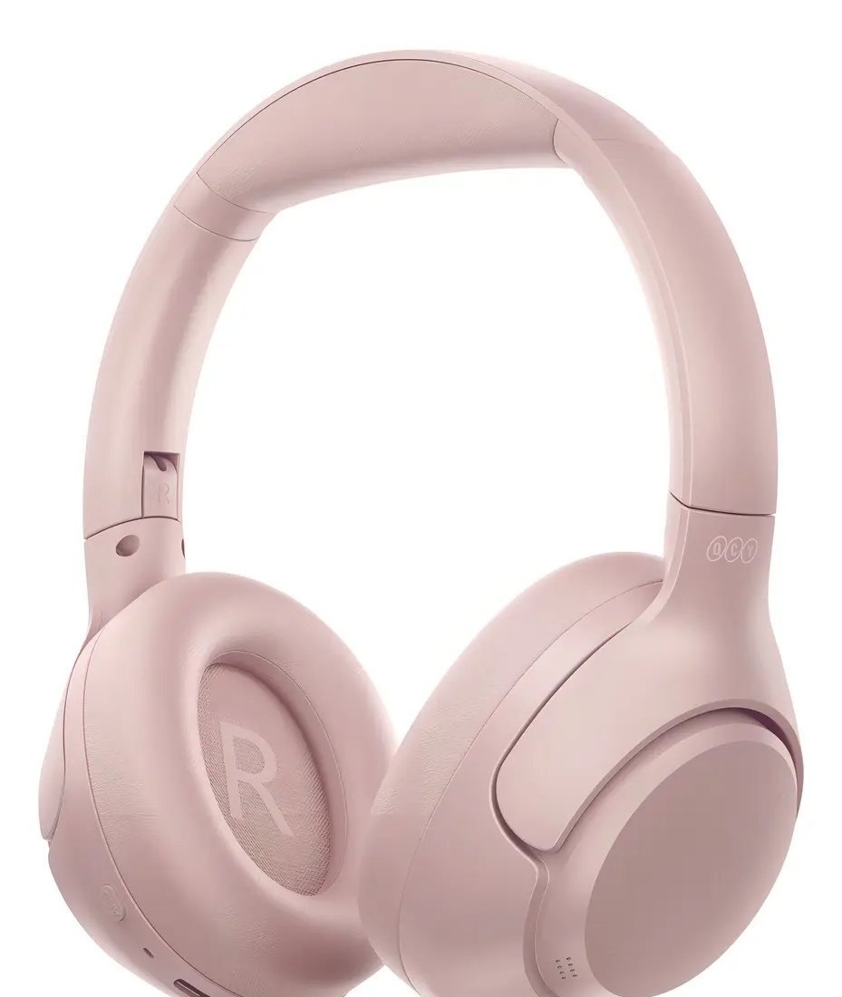 Headset Qcy H3 Anc Adaptativo Bluetooth 5.3 Multiponto 60h Cor Rosa