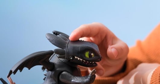 Mini Boneco Banguela Sunny Como Treinar o Seu Dragão