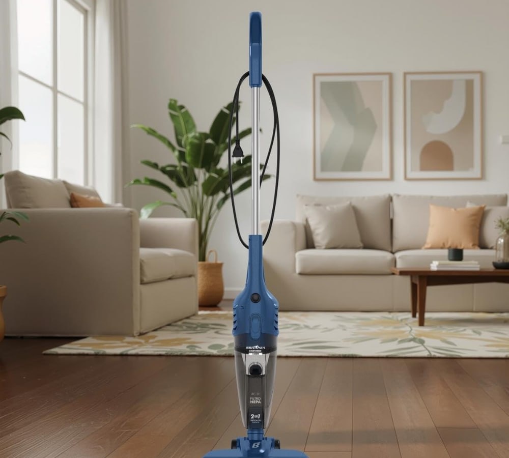 Aspirador de Pó Vertical Britânia 2 em 1 220v