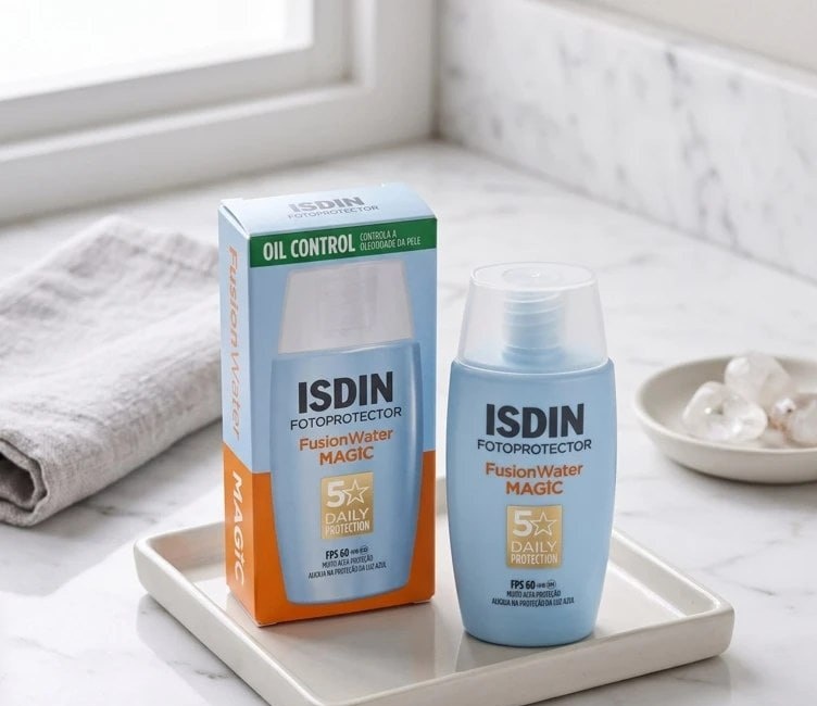 ISDIN Protetor Solar Facial Fusion Water FPS60 50ml