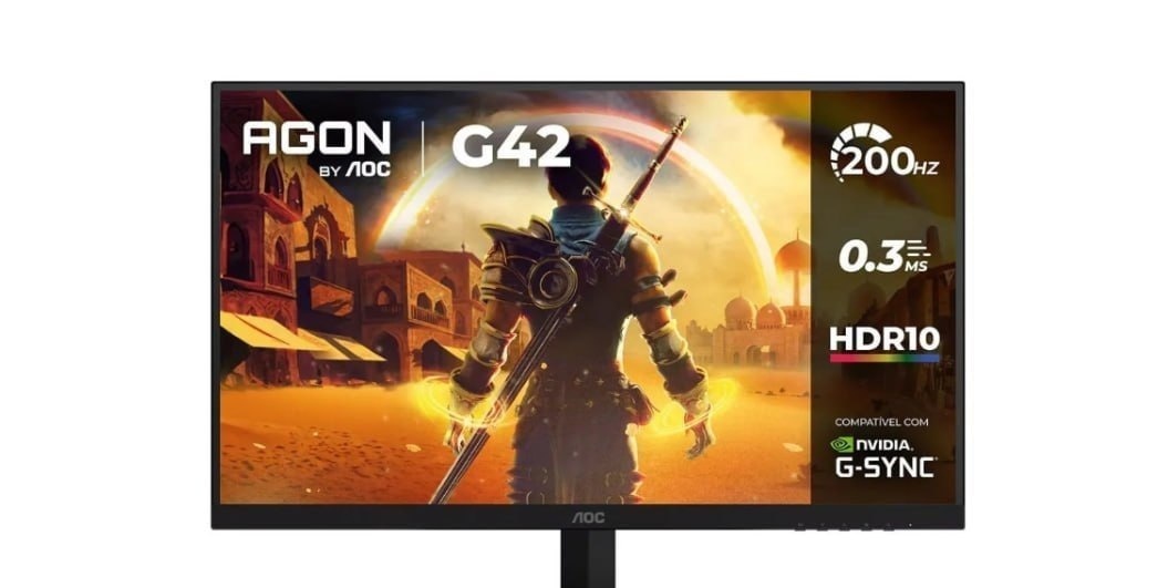 Monitor Gamer AOC 27 Full HD 200hz 0,3ms