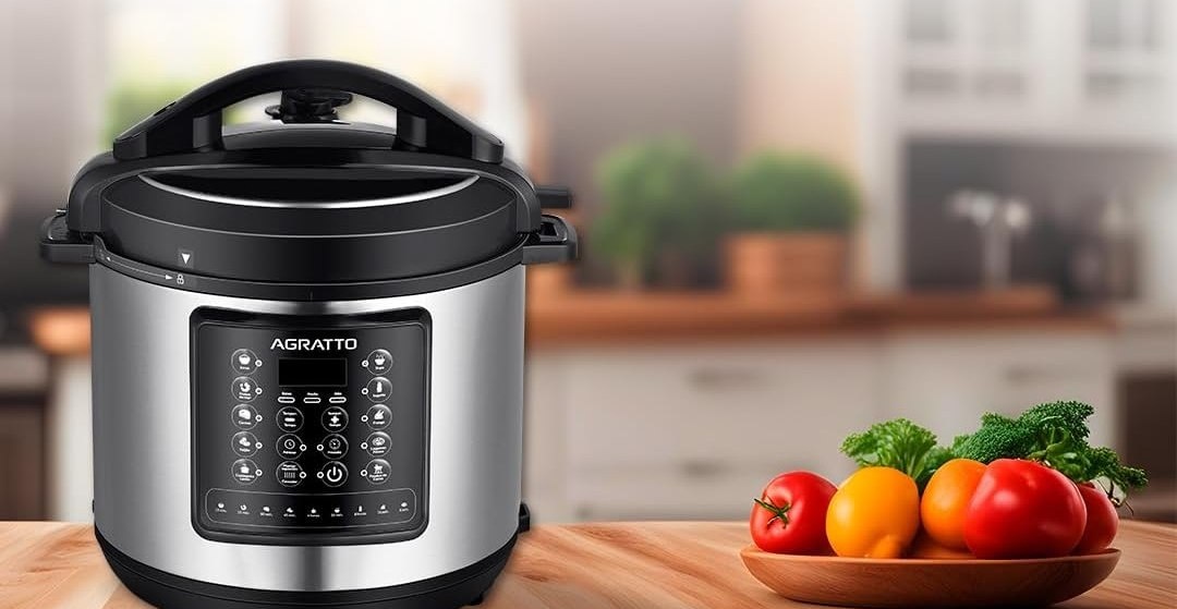 Panela de Pressão Elétrica Digital Agratto 6L 127v